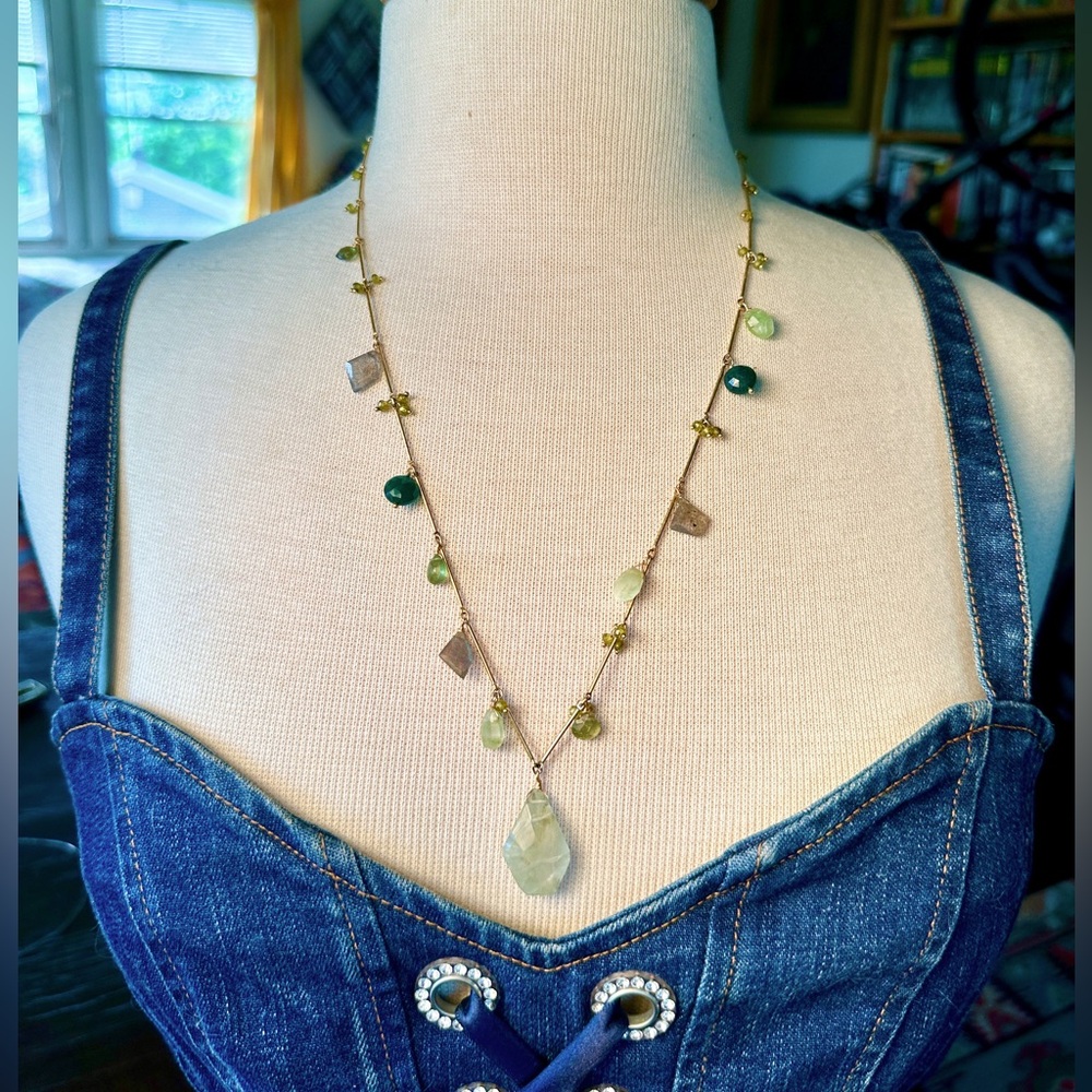 Wendy Mink chandelier necklace